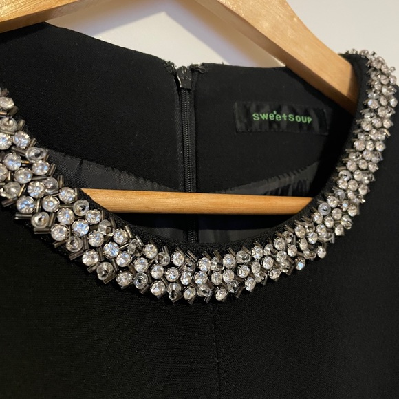 Sweet Soup Business Casual Black Long sleeve Dress size S - Picture 5 of 14